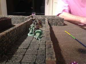 Skeleton Guards defend the corridor