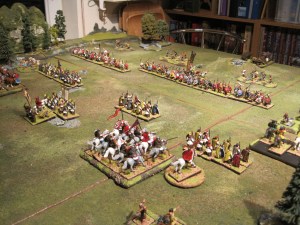 The view from the Roman side